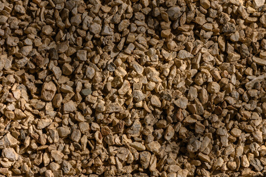 Gravel and Crushed Stone Surface for Design