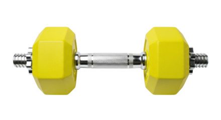 Isolated dumbbell weight lifting exercise gear sports equipment workout gym fitness training