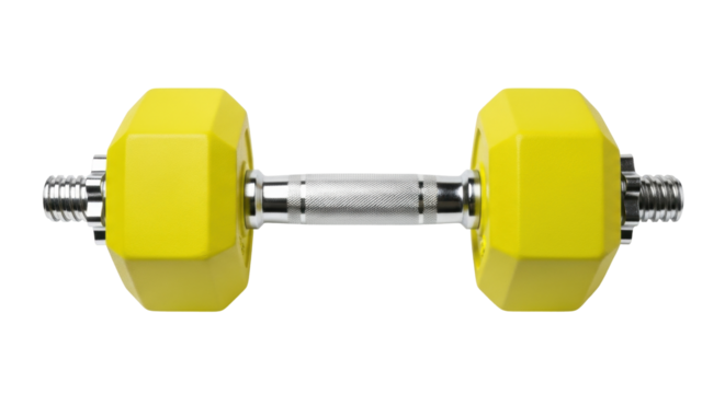 Isolated dumbbell weight lifting exercise gear sports equipment workout gym fitness training