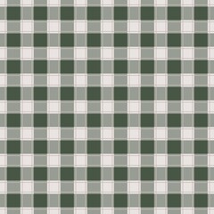 Seamless Green and Cream Diagonal Plaid Pattern