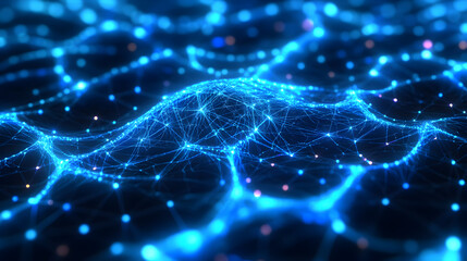 Neural Network Connections in a Digital Landscape