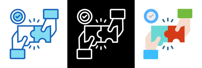  Collaboration triplestyle icon