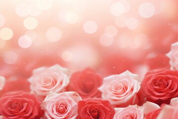 Red rose pattern bokeh effect background backgrounds flower petal.