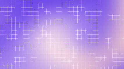 Violet Rose Gold Glowing Grid Abstract Background