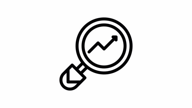research animated icon - Motion Graphic Elements for Business ,Presentations and Design