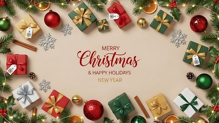 Festive Holiday Gifts & New Year Cheers