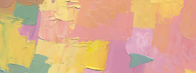 Picturesque oil paint  strokes texture as abstract background for textured wallpaper, pattern, art print, etc	