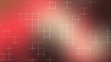 Abstract Red Brown Grid Line Background with Soft Gradient Light
