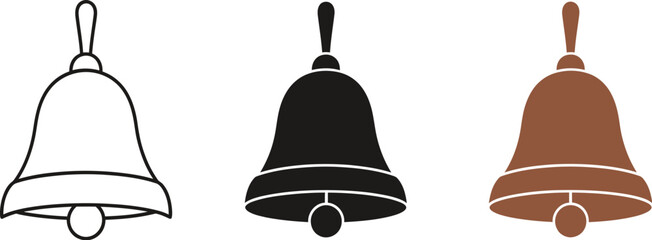 Elegant bell designs for joyous seasonal greetings