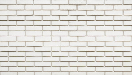 Modern white brick wall with clean textured pattern suitable for architectural design, construction projects, background, and urban aesthetic applications