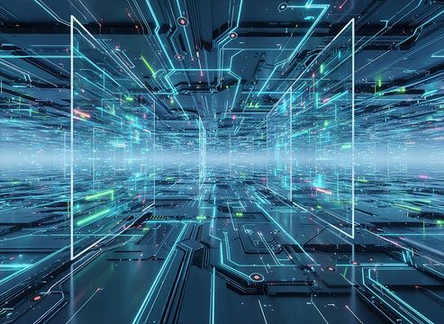 light trails on the bridge