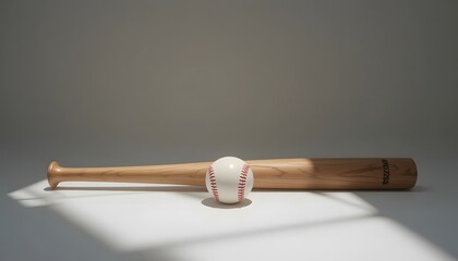 “2026 Baseball Bat and Ball Isolated on White”. 2026 baseball