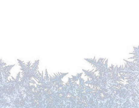 Snowflake icicle cold winter frost transparent isolated decoration background.
