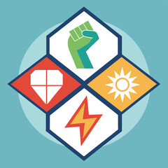 SWOT Analysis Matrix Vector Infographic