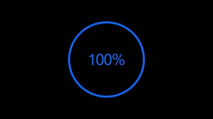 Neon Progress Bar Loading Animation