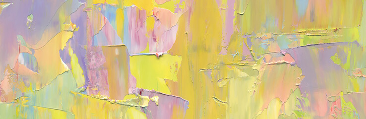 Painting oil brush strokes texture as abstract background, textured wallpaper, pattern, art print, etc
