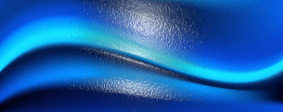 Blue gel texture. Cosmetic clear liquid cream smudge. Skin care product sample closeup. Toothpaste or wax background