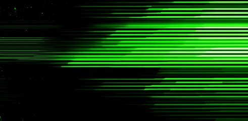 Neon Green Digital Glitch Effect on Black Background Keywords: green, neon, digital, glitch