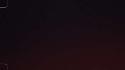 Super 8mm analog background overlay with glowing light leak streaks, dirty film damage texture, organic cinematic motion, burned film edges, and crisp 4K quality.