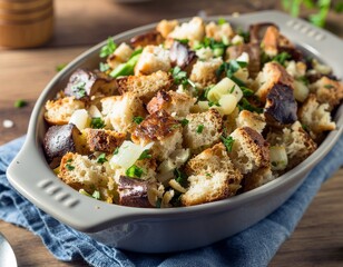 Homemade Stuffing &mdash; Rustic Holiday Bake