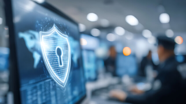 Candid moments of everyday life in cybersecurity offices technology environment engaging viewpoint