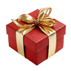 Christmas Gift Box Isolated