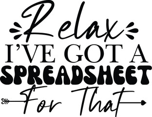 Accountant SVG Design