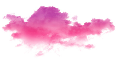 Purple cloud effect for design elements