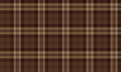 Seamless plaid pattern, brown, beige, elegant, warm, suitable for fashion design, clothes, skirts, pants, dresses, adding a classic, modern touch.