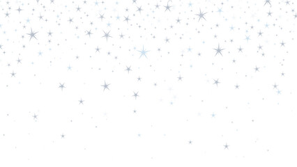 Fototapeta premium Motif d’étoiles givré dans une palette hivernale douce. Illustration vectorielle minimaliste pour fonds, décorations festives, invitations, planners et designs d’hiver élégants. Style scandinave