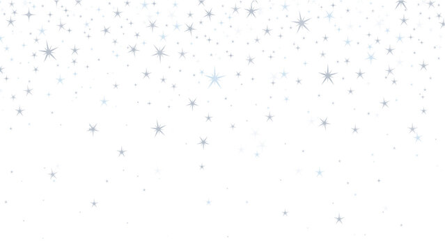 Motif d’étoiles givré dans une palette hivernale douce. Illustration vectorielle minimaliste pour fonds, décorations festives, invitations, planners et designs d’hiver élégants. Style scandinave