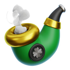 Smoking Pipe 3d Illustration