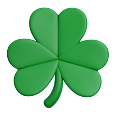 Clover Leaf 3d Illustration