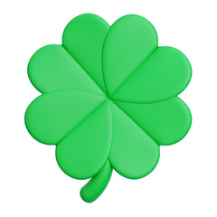 Clover Leaf's 3d Illustration