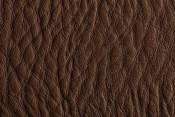 Brown leather texture as an abstract background, beautiful pattern texture Full screen