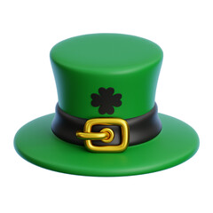 Saint Patrick Hat 3d Illustration