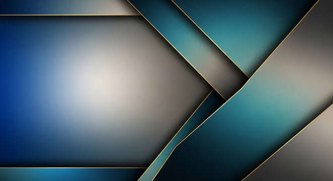 Abstract Geometric Background with Blue Teal and Gold Accents graphic design Full HD 4K Video Download 2025 2026