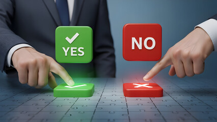 Making Choices Business Decision Making with Yes or No Options