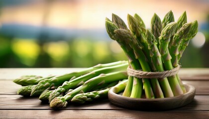 Fresh Asparagus Spring Harvest