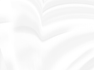 Obraz premium beauty fashion abstract. textile soft fabric white smooth curve matrix shape decorate background