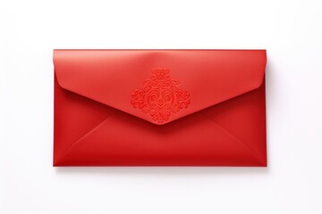 Chinese New Year envelope mailbox red.