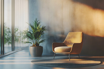 Minimalist Relaxation Zone Design in Modern Open Office  