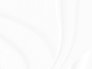 gray and white abstract soft fabric roll beauty smooth curve shape decorate fashion textile background