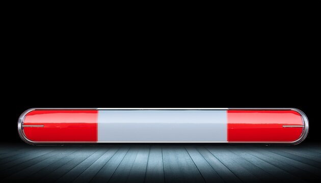 Bold Broadcast Lower Third With Transparent Background