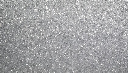 Fototapeta premium Silver Glitter Paper Background Texture