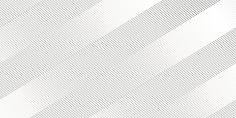 Vector gradient gray line abstract pattern Transparent monochrome striped texture, minimal background. Abstract background wave line elegant white striped diagonal line technology concept web texture.
