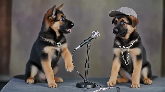 Puppy Rap Battle &ndash; kleiner Wortakrobat