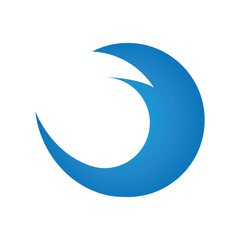 Water waveocean  logo