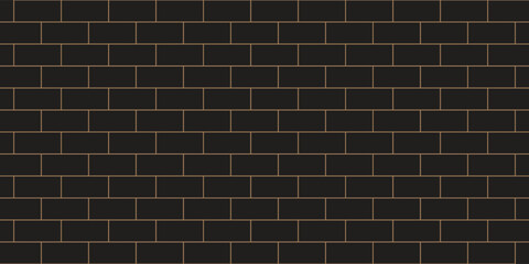 Black urban brick row wall texture house, room brick wall, brick wall texture background for stone tile block painted. exterior brick wall background.