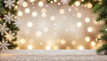 Winter wonderland celebration festive holiday season background image cozy atmosphere warm glow magical concept for holiday greetings